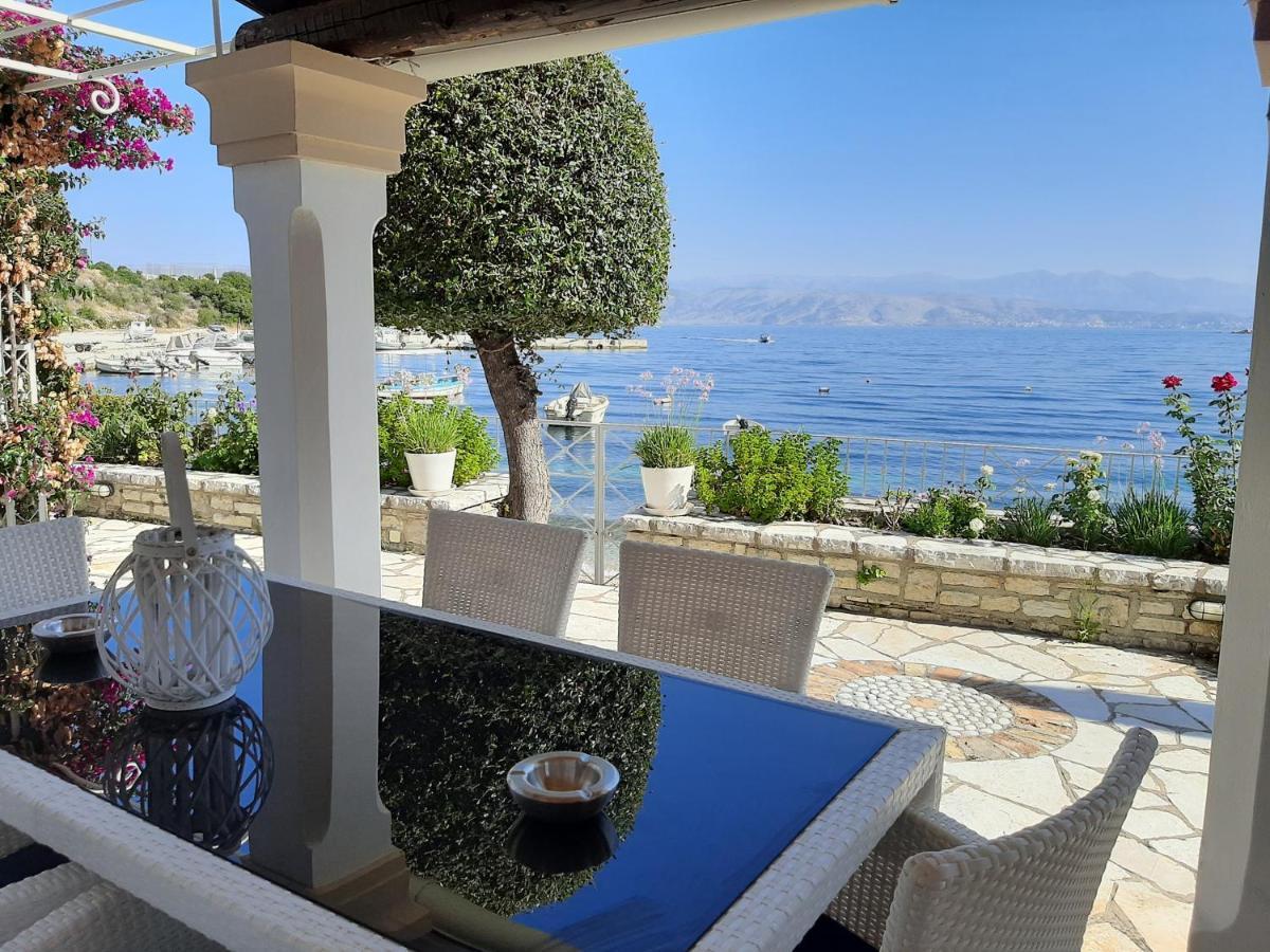 Imerolia Beach Villa Kassiopi Corfu Exterior foto