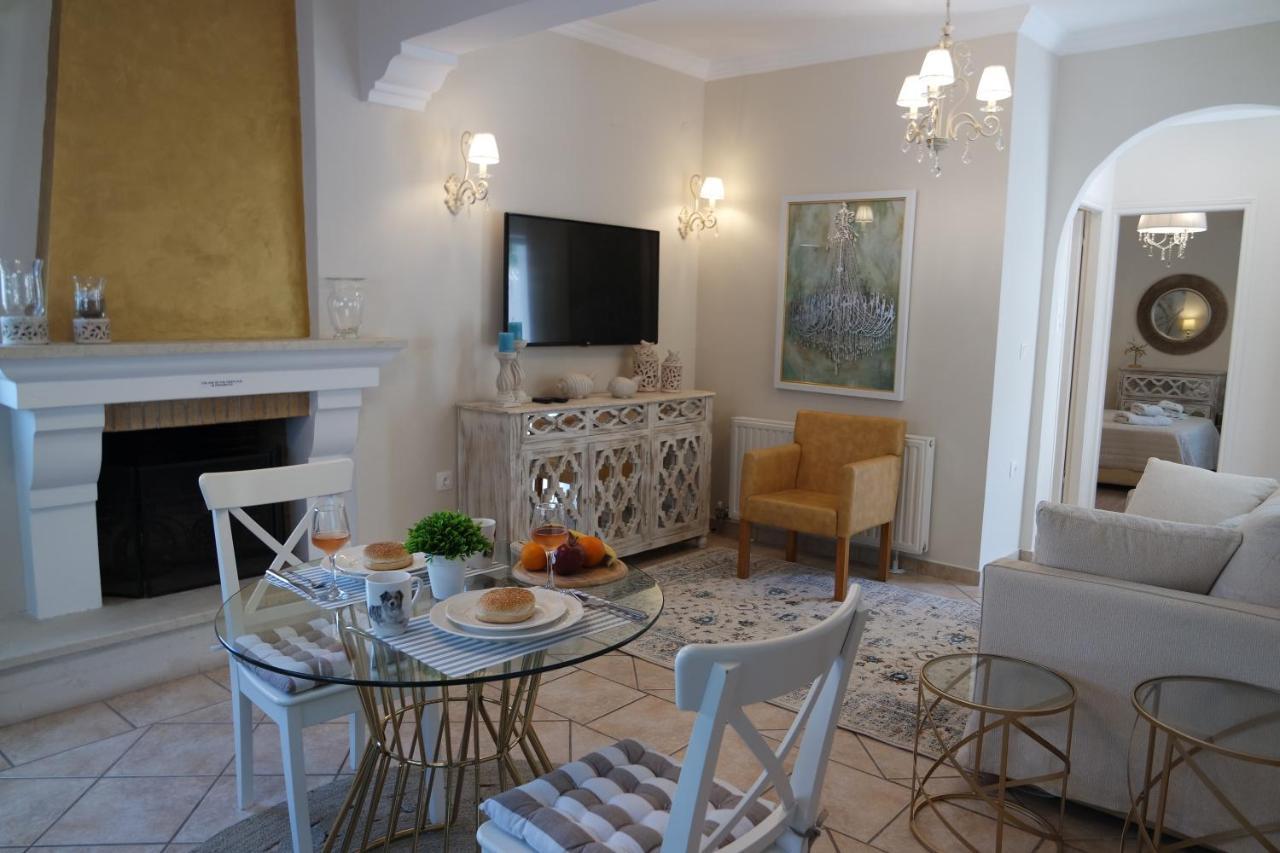 Imerolia Beach Villa Kassiopi Corfu Exterior foto