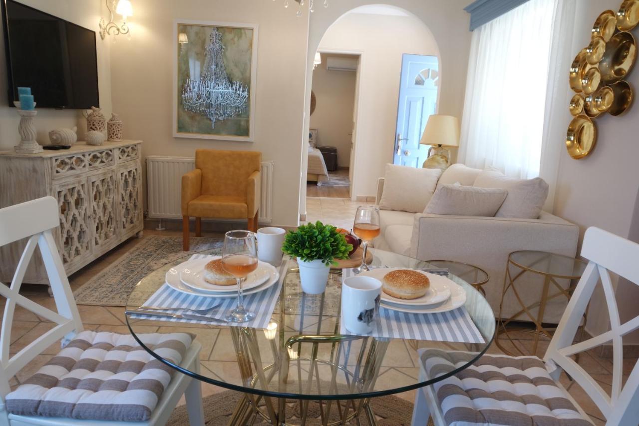 Imerolia Beach Villa Kassiopi Corfu Exterior foto