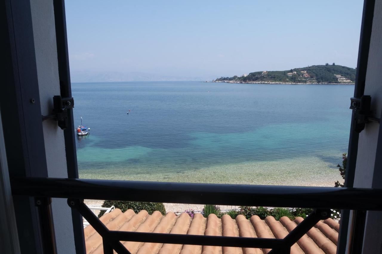 Imerolia Beach Villa Kassiopi Corfu Exterior foto