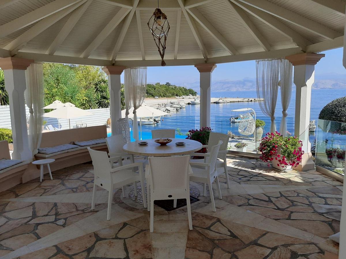 Imerolia Beach Villa Kassiopi Corfu Exterior foto