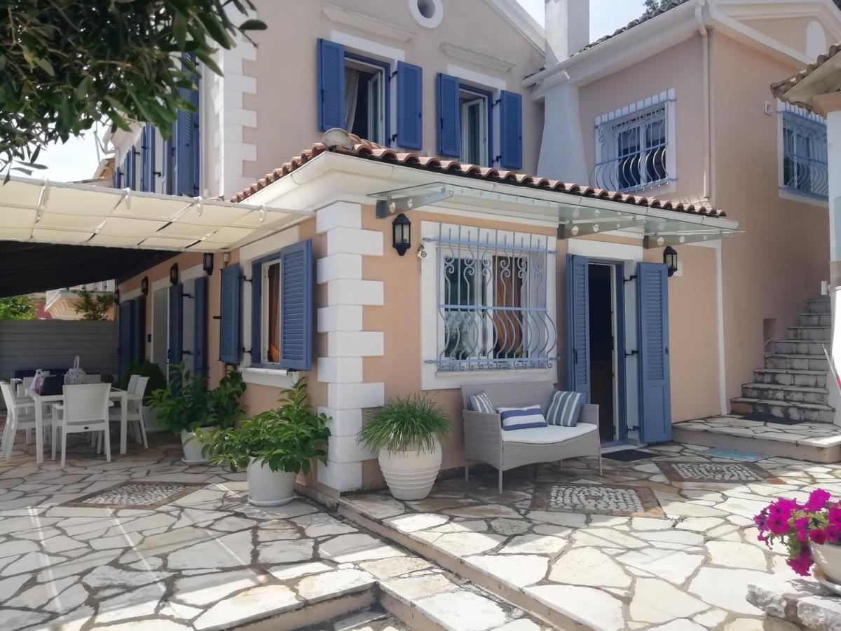 Imerolia Beach Villa Kassiopi Corfu Exterior foto