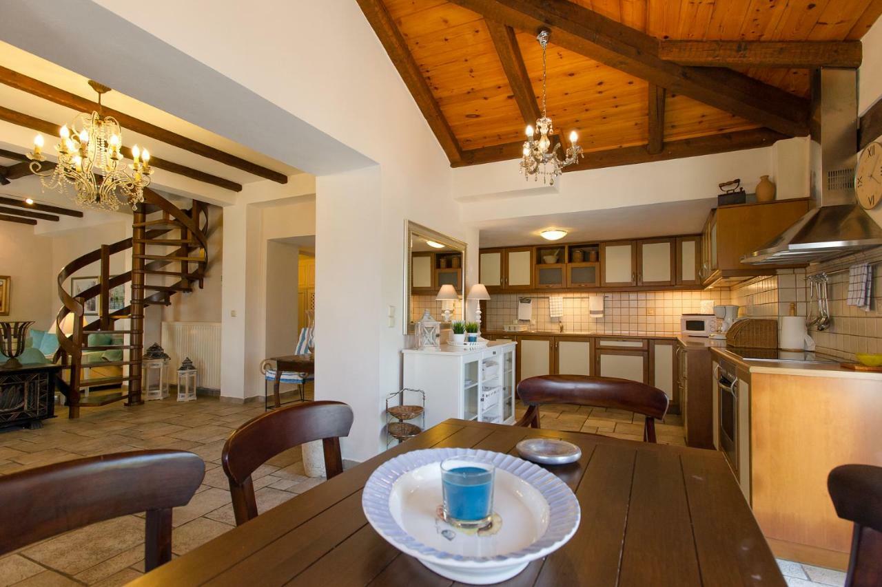 Imerolia Beach Villa Kassiopi Corfu Exterior foto
