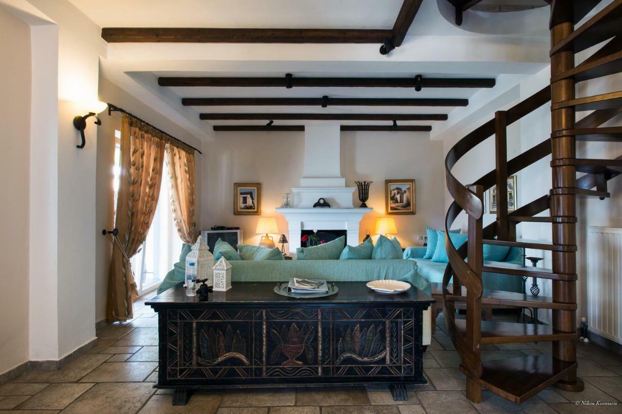 Imerolia Beach Villa Kassiopi Corfu Exterior foto